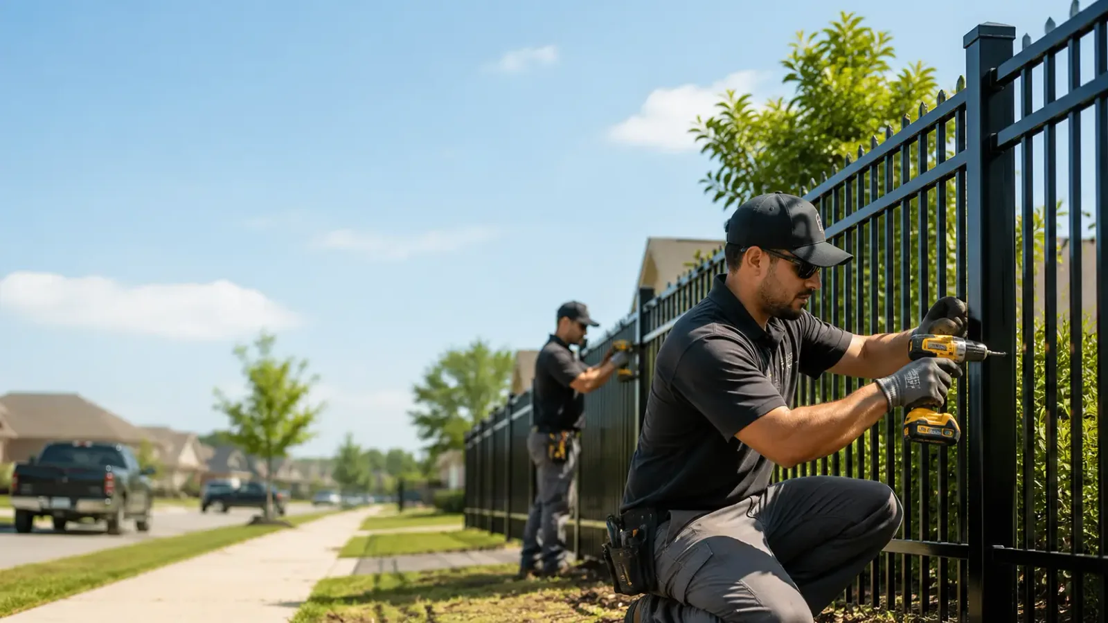 Metal Fence Installation in Quemado, TX